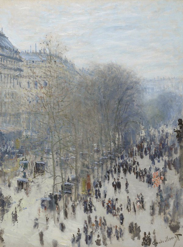 Winter Inspiration - Boulevard des Capucines by Claude Monet.jpg