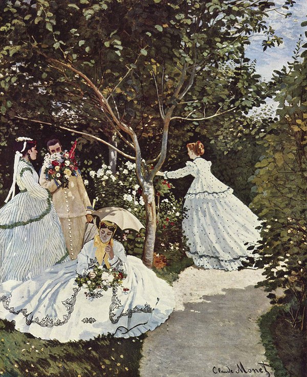 Spring Inspiration - Women in the Garden by Claude Monet.jpg