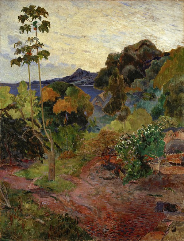 Summer Inspiration - Martinique Landscape by Paul Gauguin.jpg