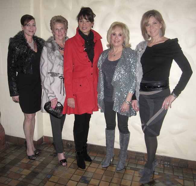 Wearing Annabell's: Donna Fox, Vicki Sicher, Kerry Robinson, Pat Magill &amp; Luanne Williard