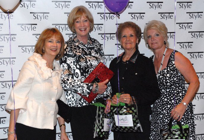 Wearing Leaf of Eve are: Bonnie Dixon, Susan Kachmar, Arlene Gontz &amp; Darlene Dommel